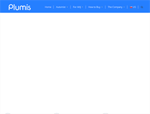 Tablet Screenshot of plumis.com